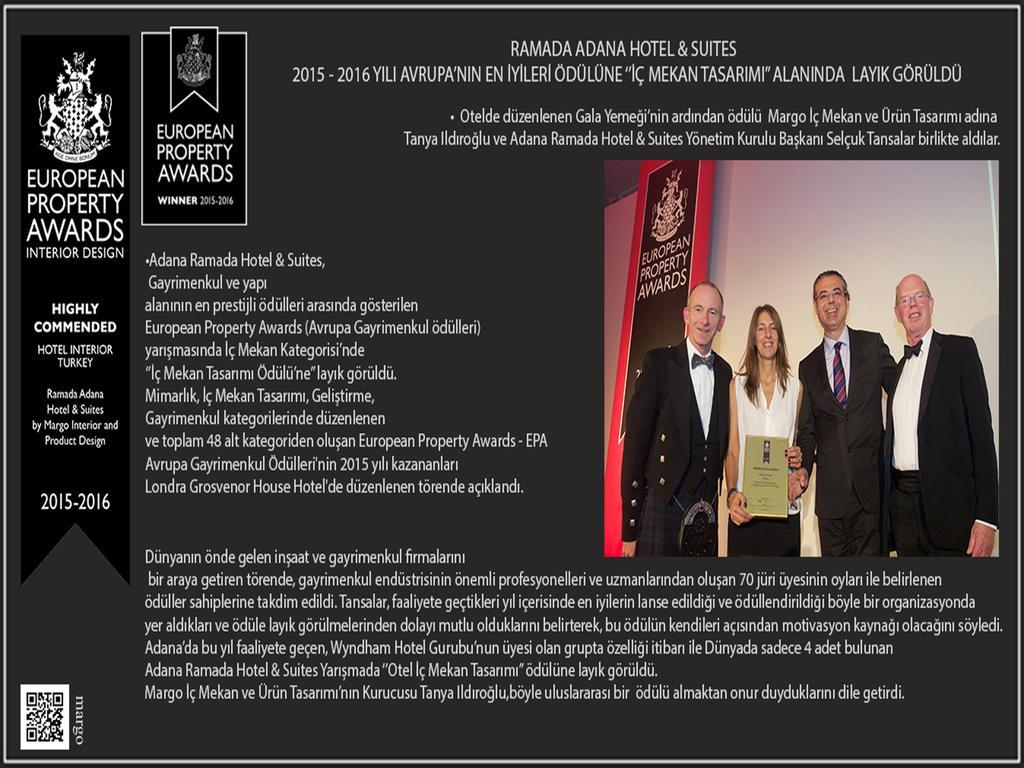 Ramada Hotel & Suites Adana Buitenkant foto